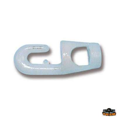 Ganci in nylon colore bianco