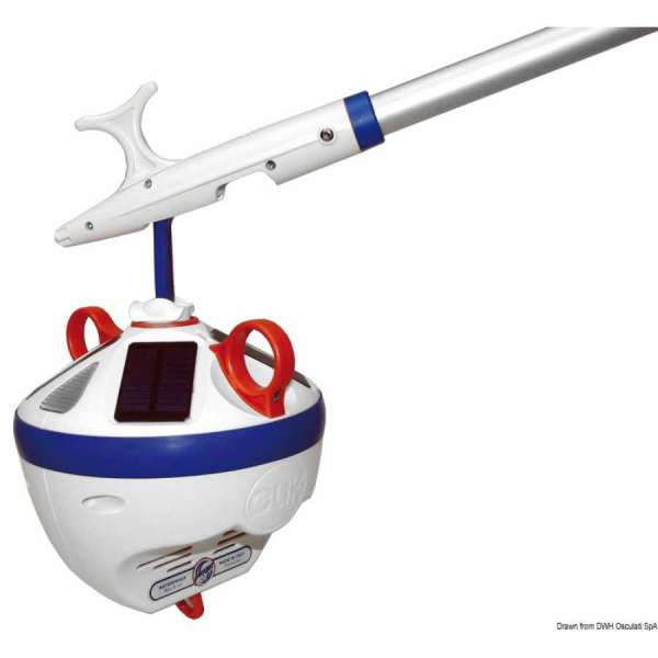 Gavitello autoaffondante radiocomandato Clik per il recupero della cima di ormeggio (trappa)