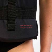 Gilet Jobe con 4 fibbie nero