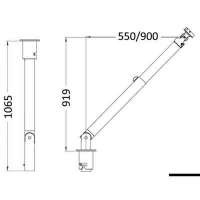 Gruetta telescopica a scomparsa