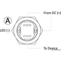 Interruttore FLAT in acciaio inox