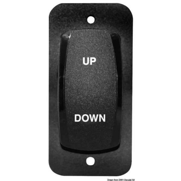 Interruttori per comando attuatori, singolo e doppio