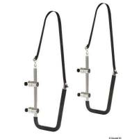  Kit porta sup o porta passerella in acciaio inox