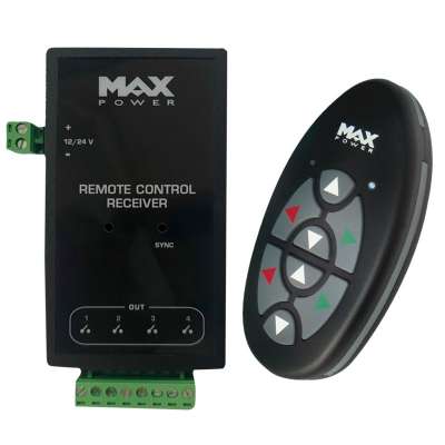 Kit radiocomando e ricevitore Max Power