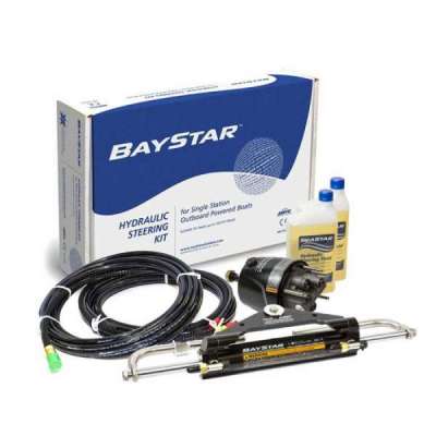Kit Timoneria Idraulica BAYSTAR HK4300A-4 Fuoribordo con Tubi Fino a 115HP SeaStar