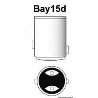 Lampadina LED BAY15D perni disassati per fanali di via