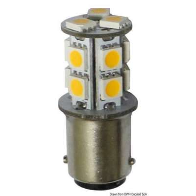 Lampadina LED SMD zoccolo BA15D per faretti