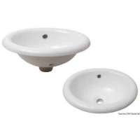 Lavelli ovali in ceramica bianca