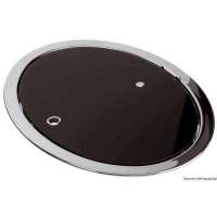 Lavello con coperchio vetro fumè