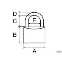 Lucchetti hardinox arco standard