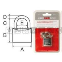 Lucchetto acciaio inox