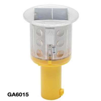 Luce di segnalazione LED intermittente, con pannello solare