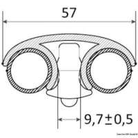 Luce LED subacquea per scalette