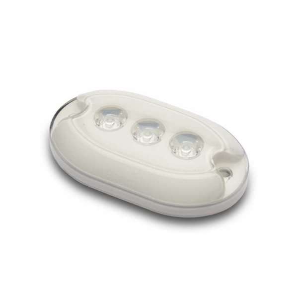 Luce subacquea IP 68 colore blu 3 led