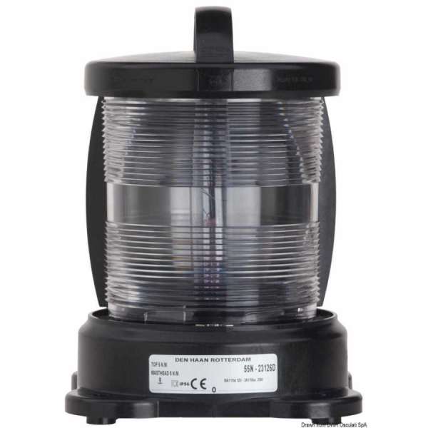 Luci di navigazione per scafi fino a 50 m DHR con omologazione MED 96/98 - EC