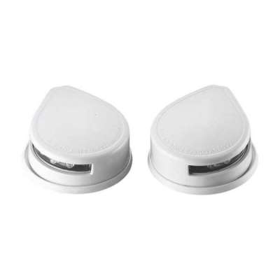 Luci di via rosso e verde corpo policarbonato bianco