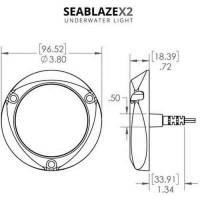 Lumitec SeaBlazeX2 luci LED subacquee 2 colori