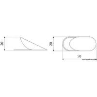 Manica a vento autoportante per obl&ograve; laterale Wind scoop