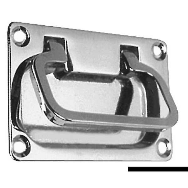 Maniglia in ottone cromato