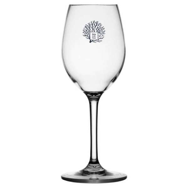 Marine Business set 6 bicchieri da vino melamina LIVING