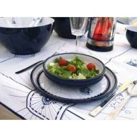 Marine Business set 6 piatti fondi melamina COLUMBUS