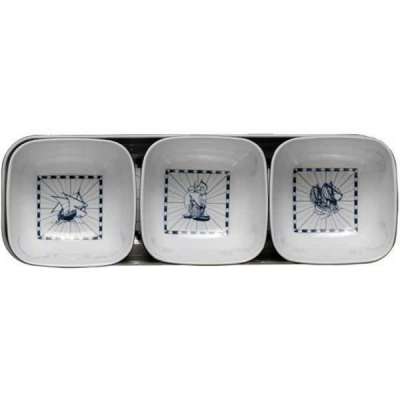 Marine Business set aperitivo 4 pezzi melamina COLUMBUS