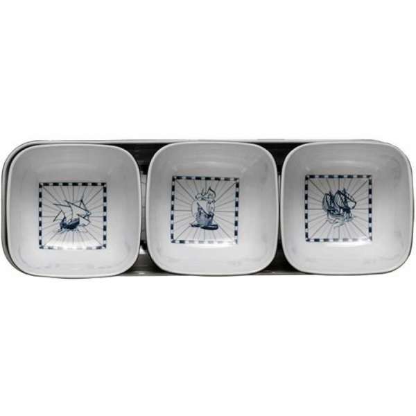 Marine Business set aperitivo 4 pezzi melamina COLUMBUS