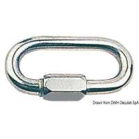 Moschettone con apertura a vite