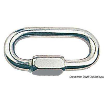 Moschettone con apertura a vite