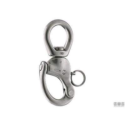 Moschettone da Spi Occhio Girevole L