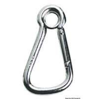 Moschettone in acciaio inox a grande apertura