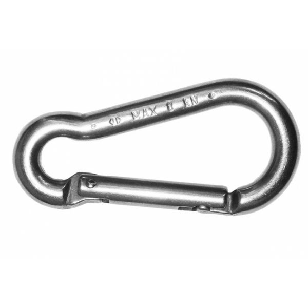 Moschettone Kong Apertura Trasversale Inox 316