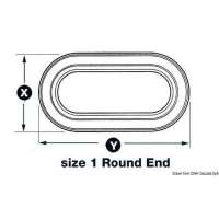 Oblò LEWMAR in acciaio AISI 316