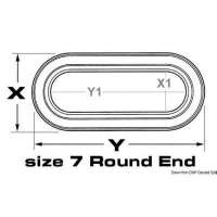 Oblò LEWMAR in acciaio AISI 316