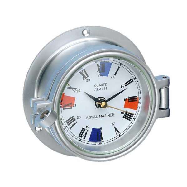 Orologio satinato con silezio radio