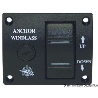 Pannello di comando per verricelli a bascula