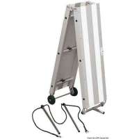 Passerella pieghevole alluminio anodizzato 200cm