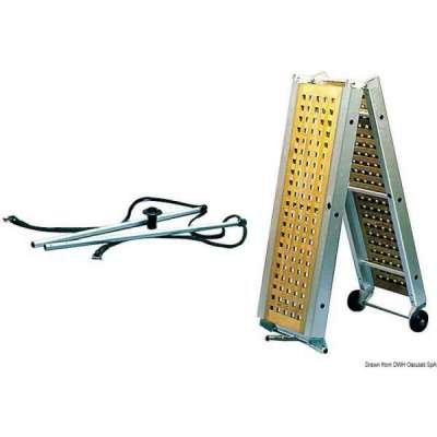 Passerella pieghevole in alluminio tipo extra