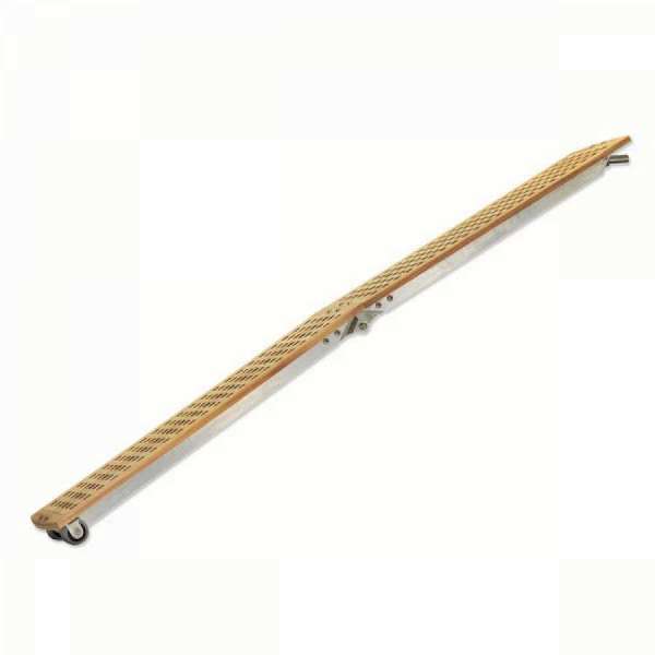 Passerella monotrave pieghevole Poker con carabottino antiscivolo