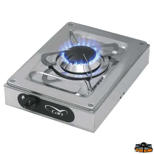 Piano di cottura esterno in acciaio inox Can FN1330