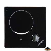 Piano in vetro ceramica ad incasso Tobago 1 fuoco