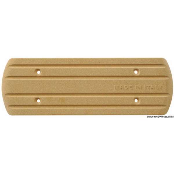 Piastra di massa GROUNDPLATE completa di bulloneria speciale