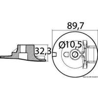 Piastra motore 200/350 HP