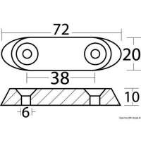 Piastrina 40/50 HP a 4 tempi