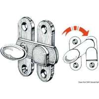 Piastrina a tavella fermaporte o ferma antine