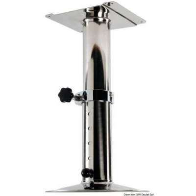 Piede girevole telescopico universale