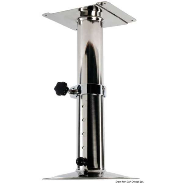 Piede girevole telescopico universale