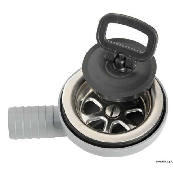 Piletta con scarico laterale a 90°