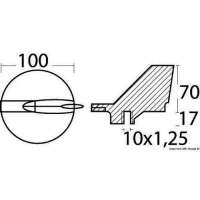 Pinna direzionale per Yamaha 225/300 HP