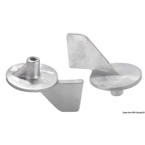 Pinna universale su piastra tonda